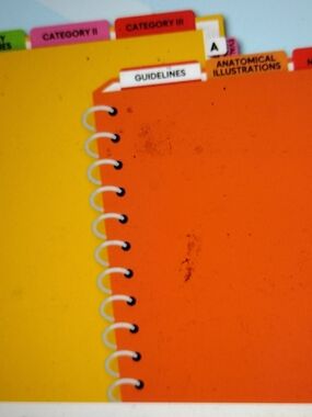 Medical Coding Book Tabs